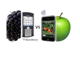 Apple iPhone Vs Blackberry